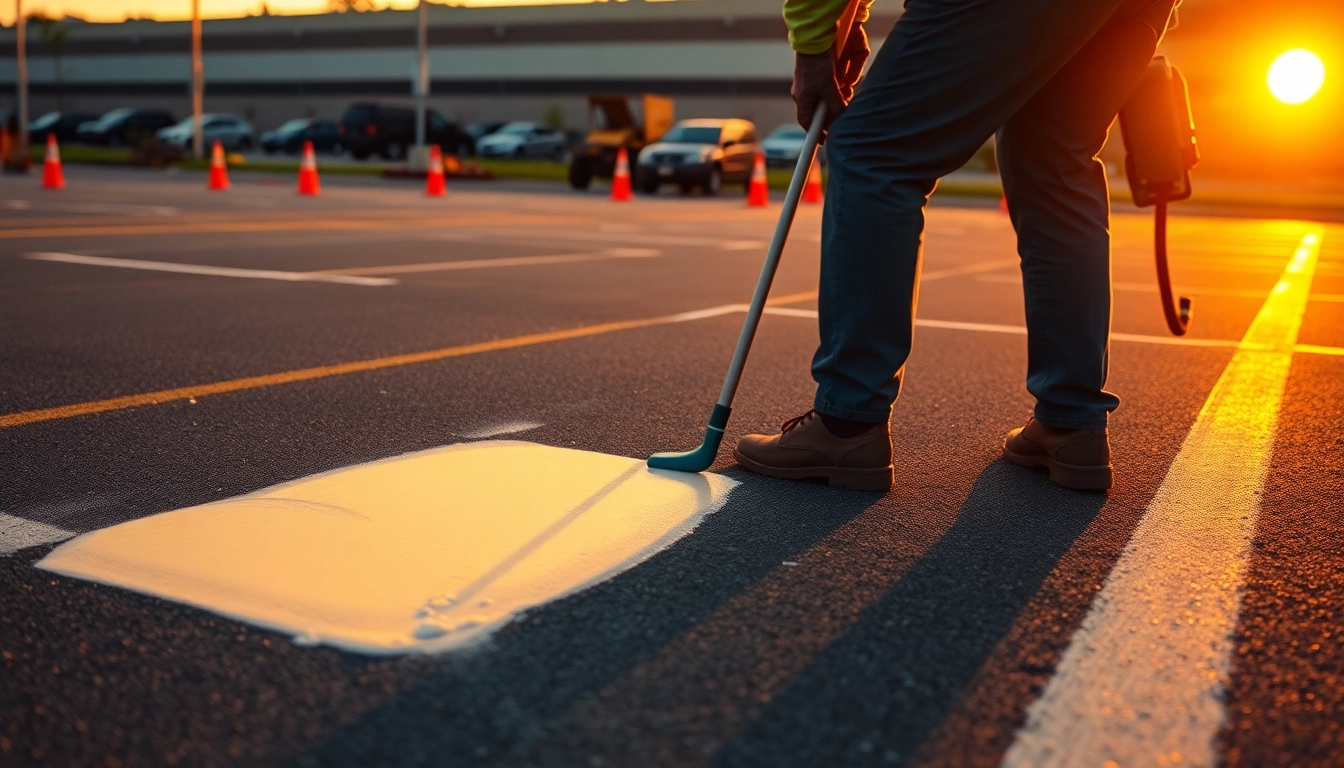 parking lot restriping mobile al
