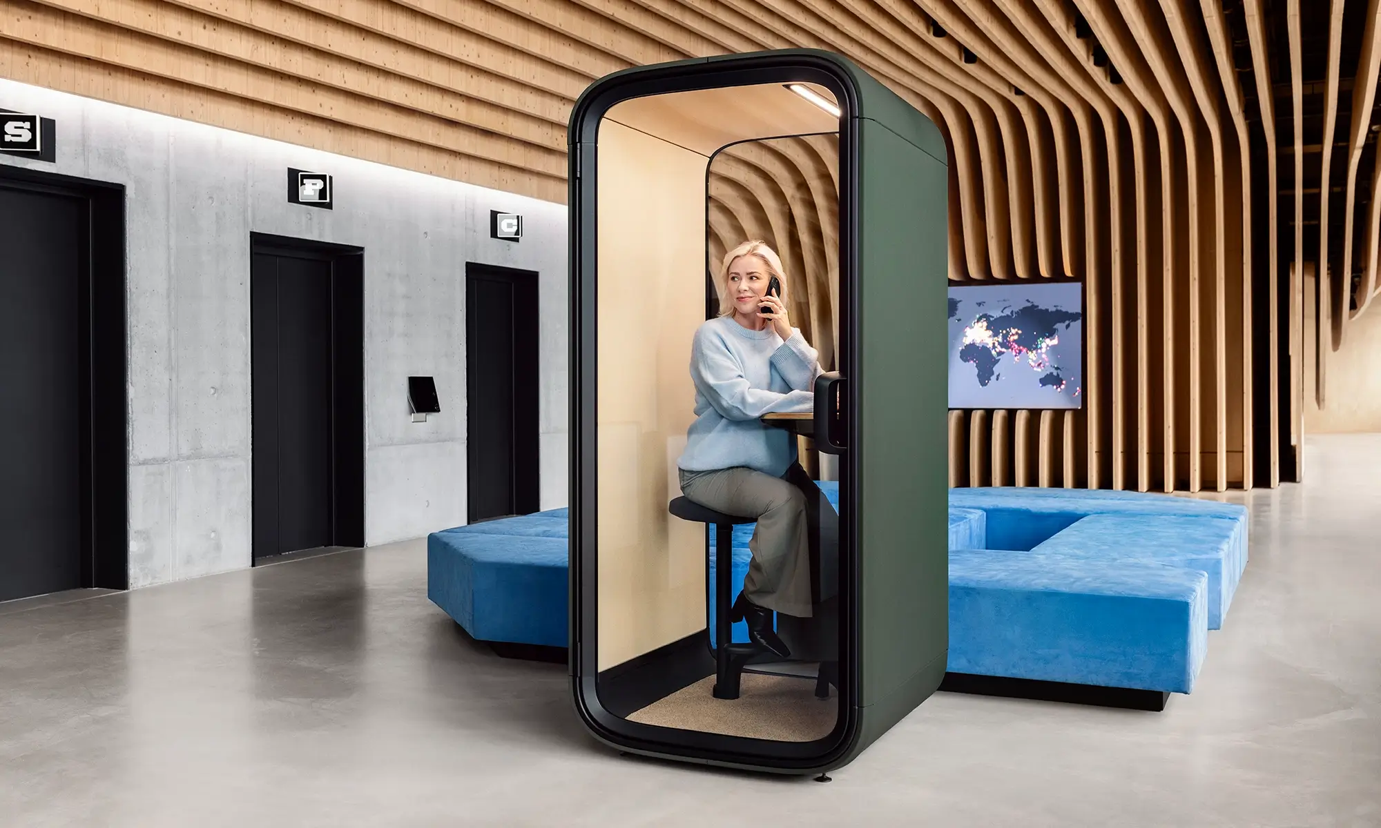 office phone booth