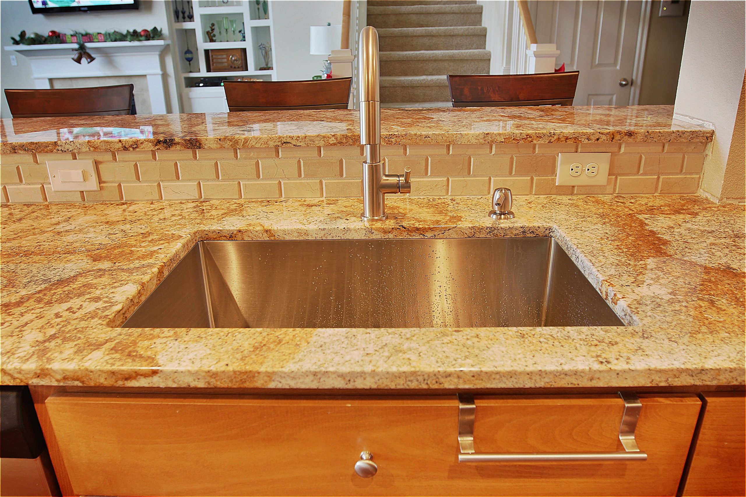 granite undermount sink