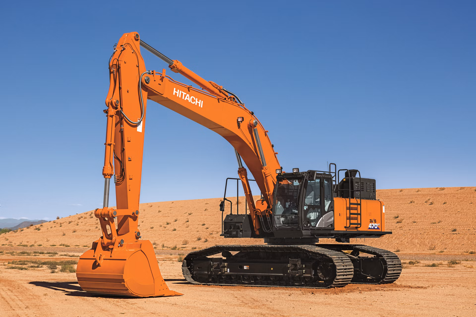 Hitachi excavator