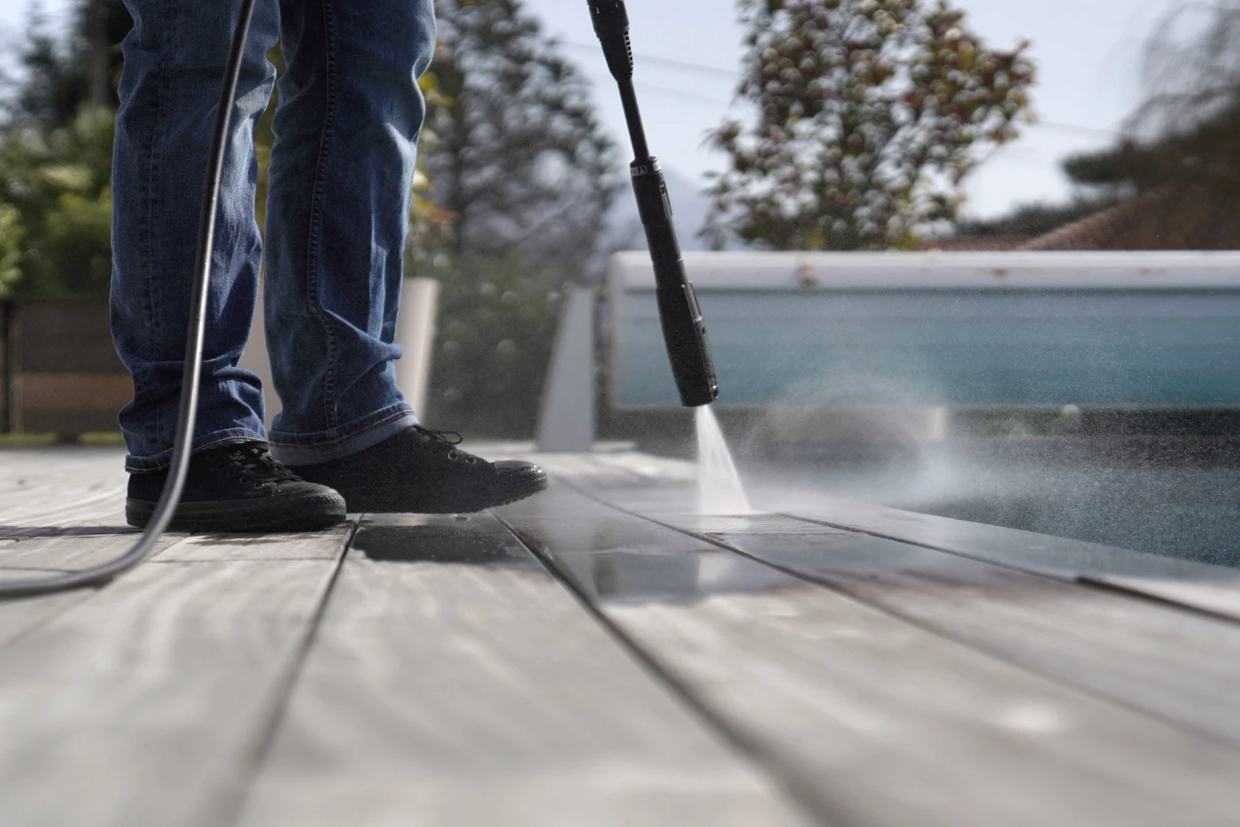 power washing