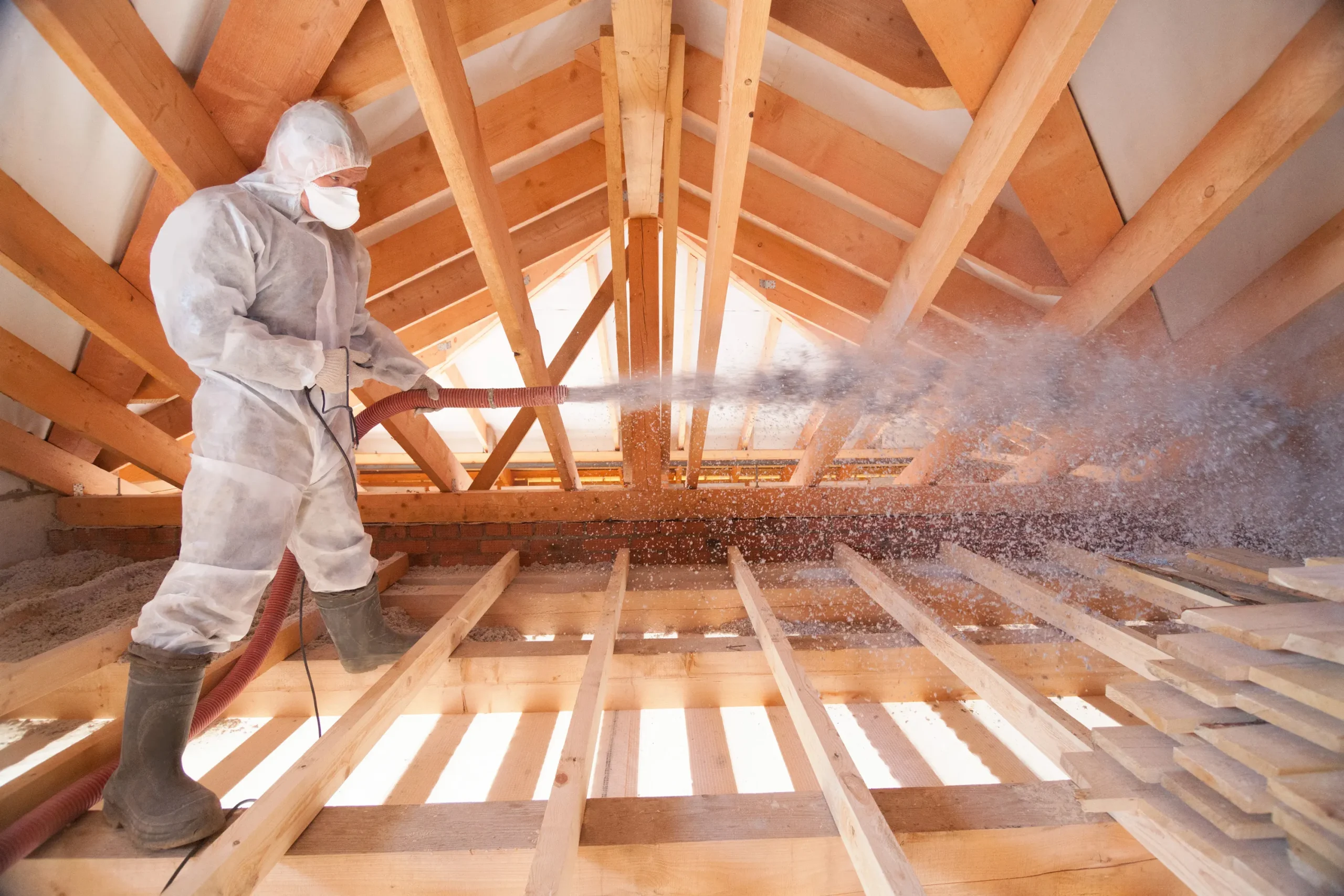 Vapor barrier installation